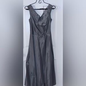 Banana Republic Silver Gray Dress